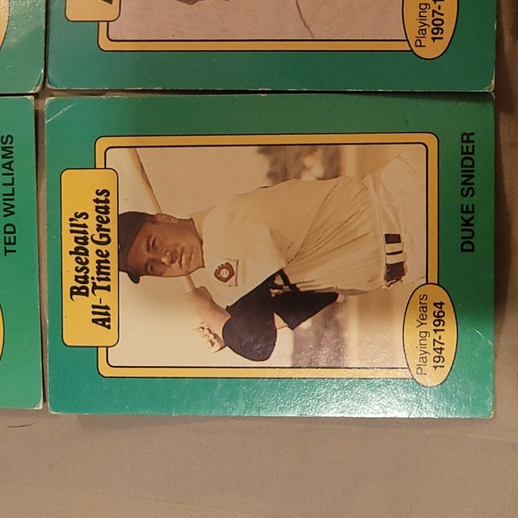 baseball AllTime Greats Other Vintage Baseball Cards Poshmark